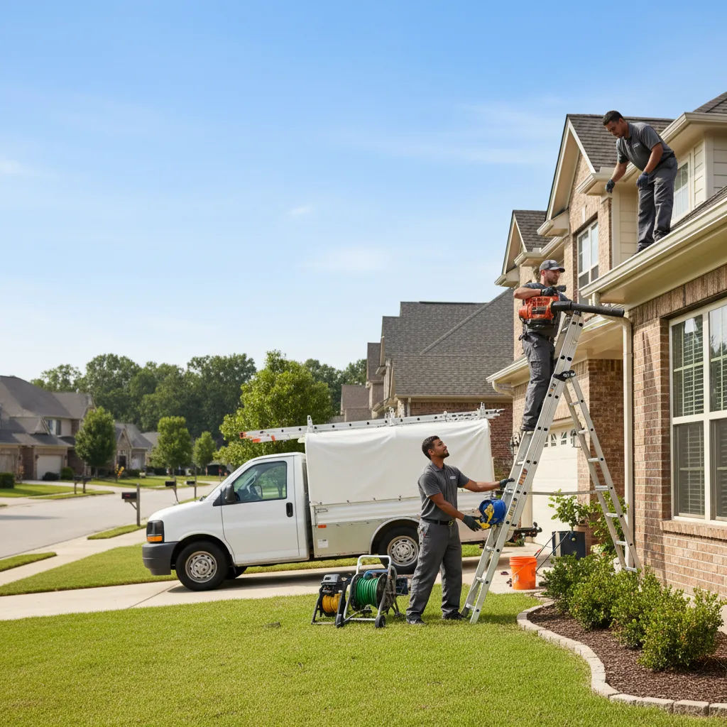 Home Gutter Service in New Baden, IL near me